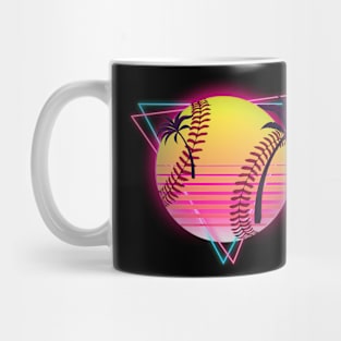 Retro Aesthetic Baseball Mug